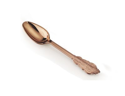 Plastic Vintage Rose Gold Spoon