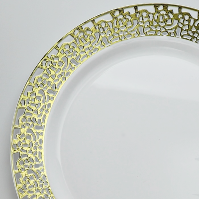 FLORENCE COLLECTION - WHITE &amp; GOLD -