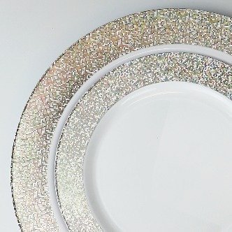 HOLLYWOOD COLLECTION - WHITE &amp; SILVER -