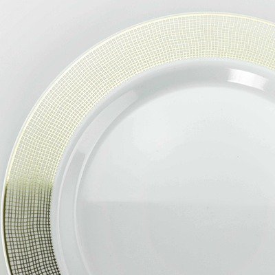 LINEN COLLECTION - WHITE &amp; GOLD -