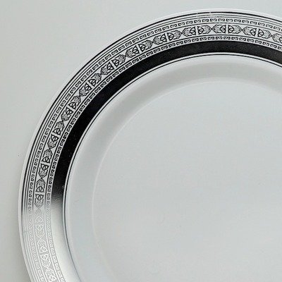 PALACE COLLECTION - WHITE &amp; SILVER -