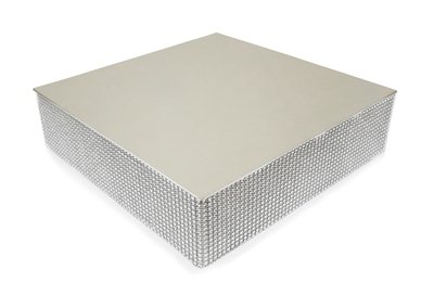SQUARE RHINESTONE CAKE STAND