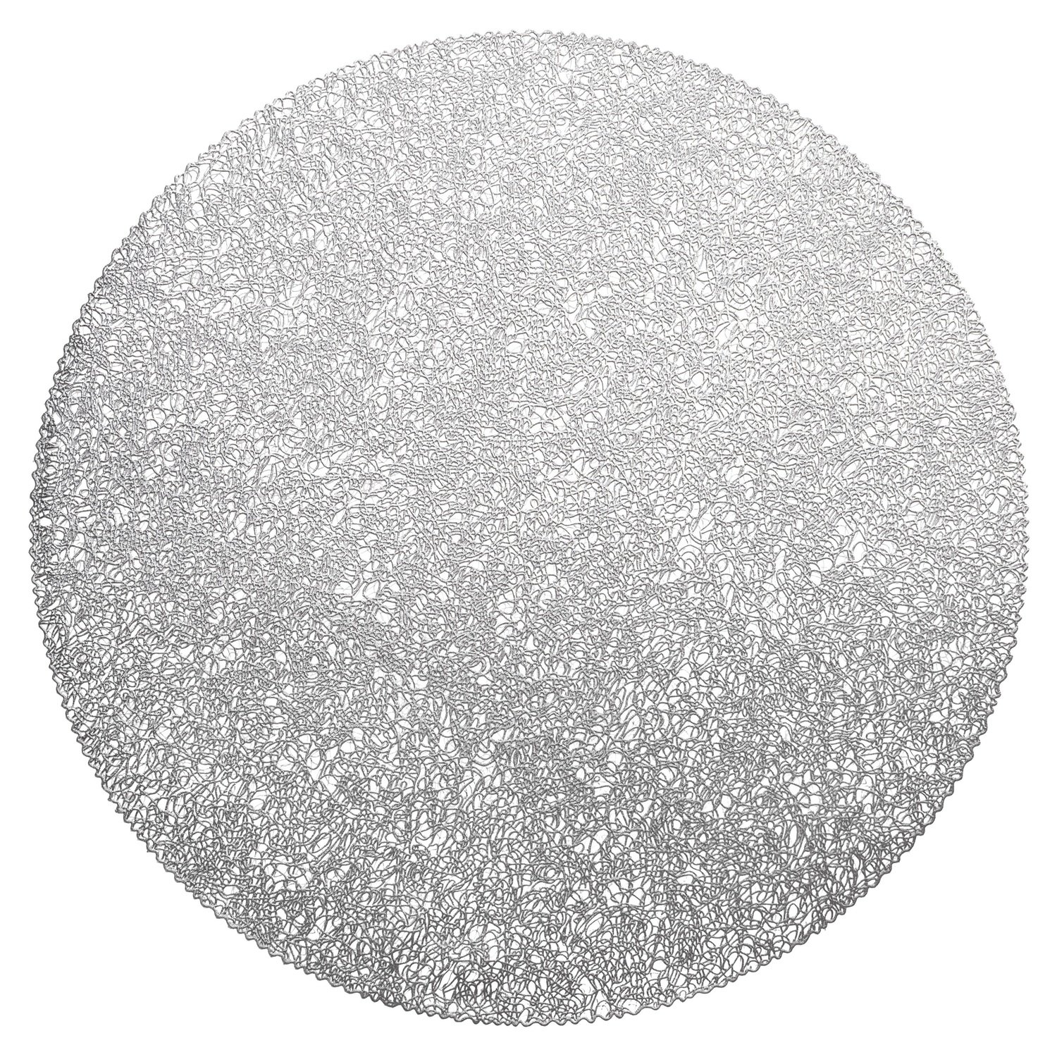 Glam Design - Silver - Round Placemat