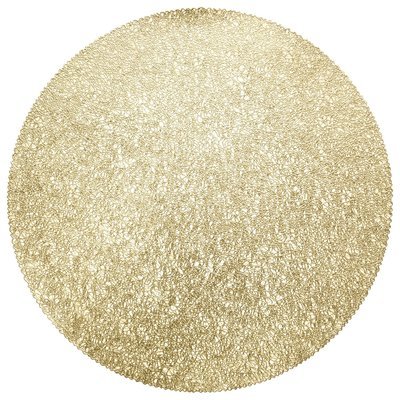 Glam Design - Gold - Round Placemat