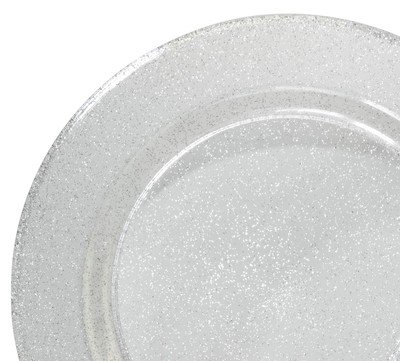 SEASONS COLLECTION - CLEAR &amp; SILVER GLITTER