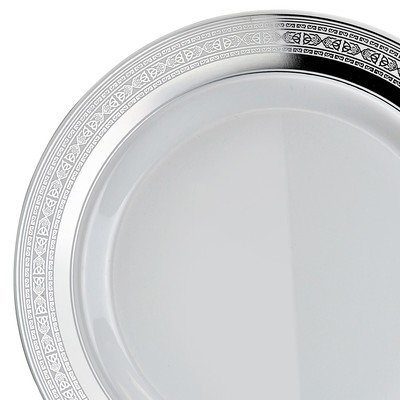 PALACE   COLLECTION  - WHITE &amp; SILVER -