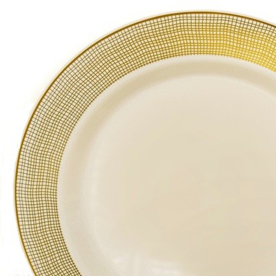 LINEN COLLECTION - IVORY / GOLD -