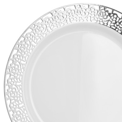 FLORENCE COLLECTION - WHITE &amp; SILVER