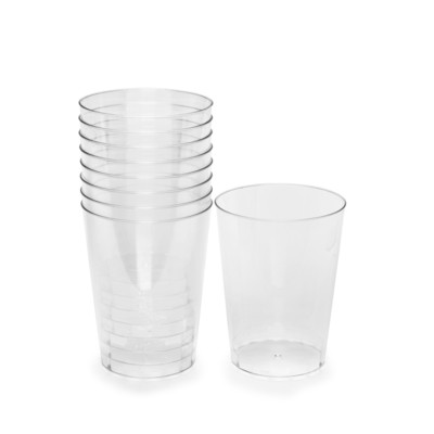 10 oz Clear Plastic Tumblers