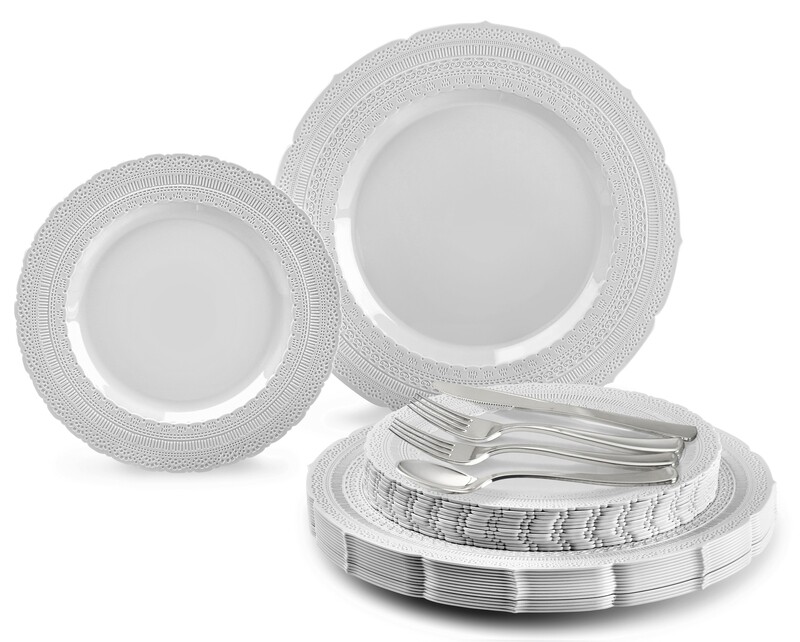 Chateau in Light Gray + Silverware