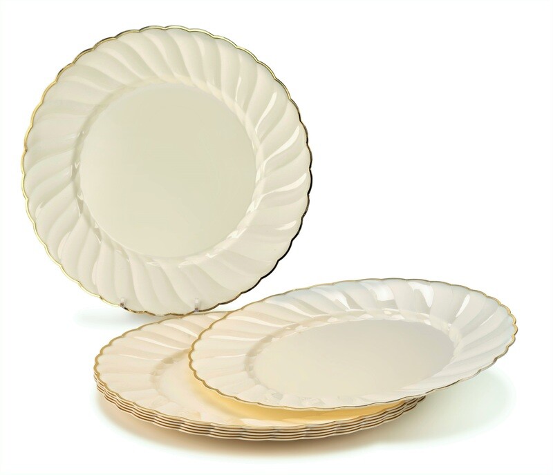 Blossom Ivory &amp; Gold + Silverware