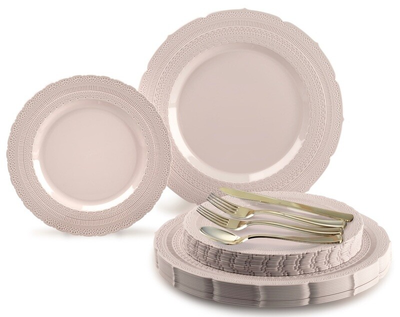 Chateau in Blush + Silverware