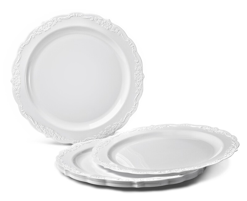 Verona in White+ Silver Silverware