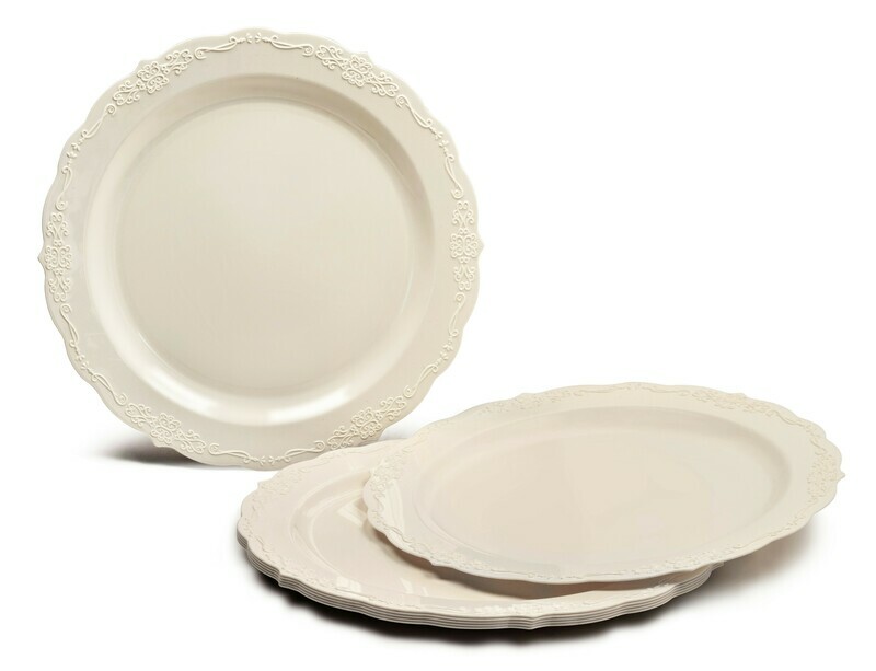 Verona in Ivory + Gold Silverware