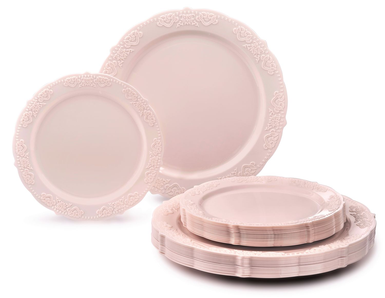 Portofino in Light Pink + Gold Silverware