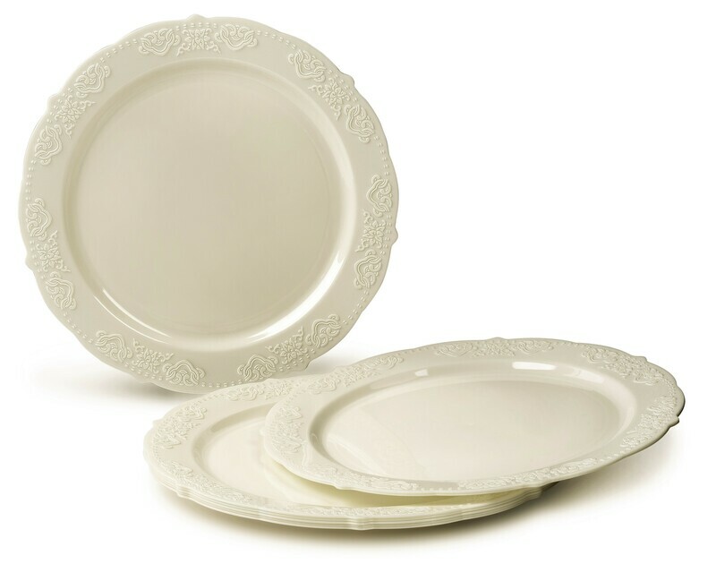 Portofino in Ivory + Gold Silverware