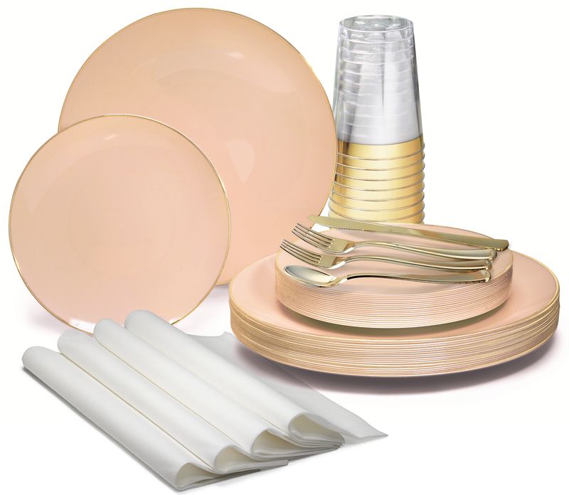 Bali Blush &amp; Gold - Gold Silverware