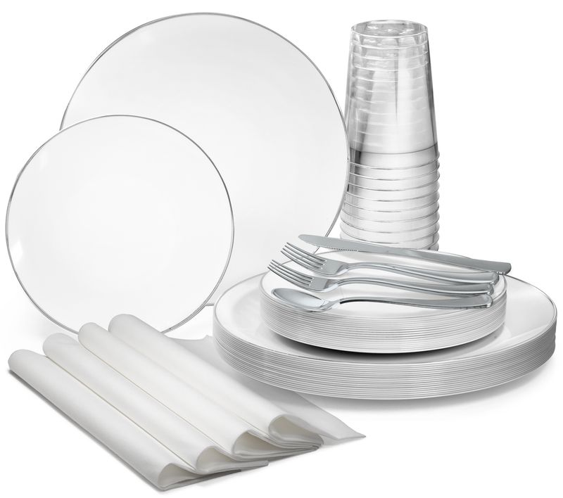 Bali White and Silver - Silver Silverware