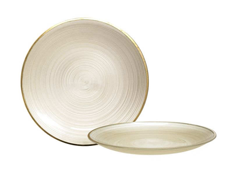 Belize Pearl Ivory &amp; Gold-  Silverware