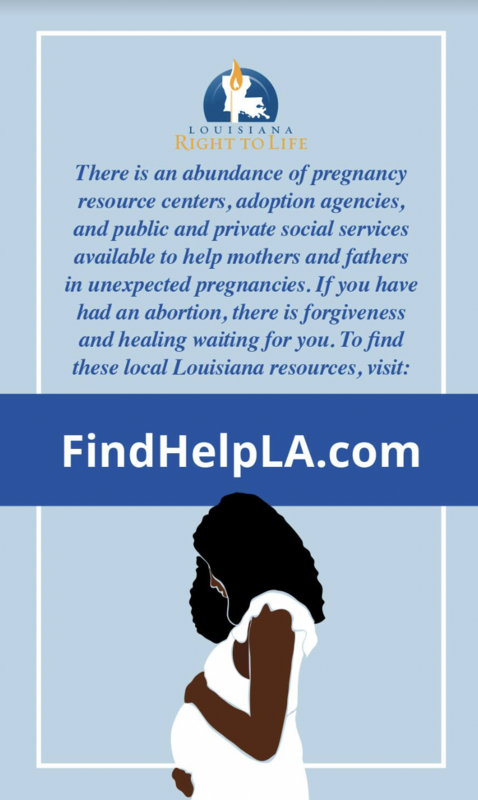 Pro-Life Prayer Card