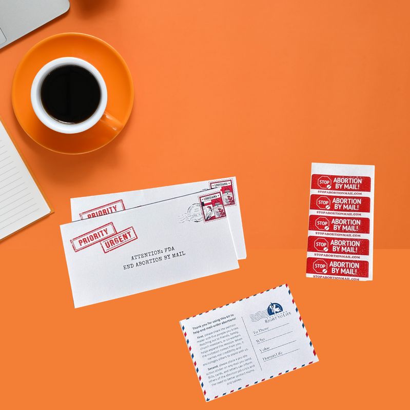 Stop Abortion Mail Kit