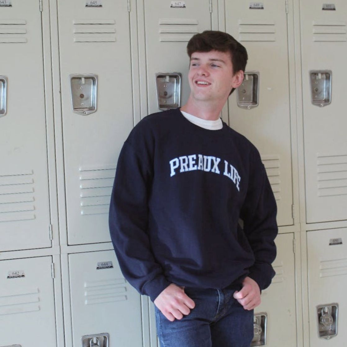 Navy Preaux Life Sweatshirt
