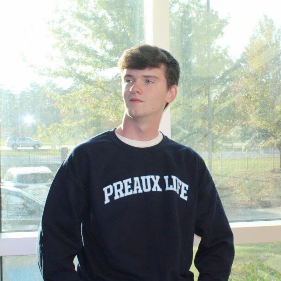 Navy Preaux Life Sweatshirt