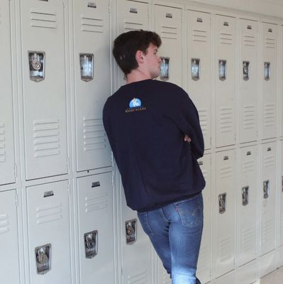 Navy Preaux Life Sweatshirt
