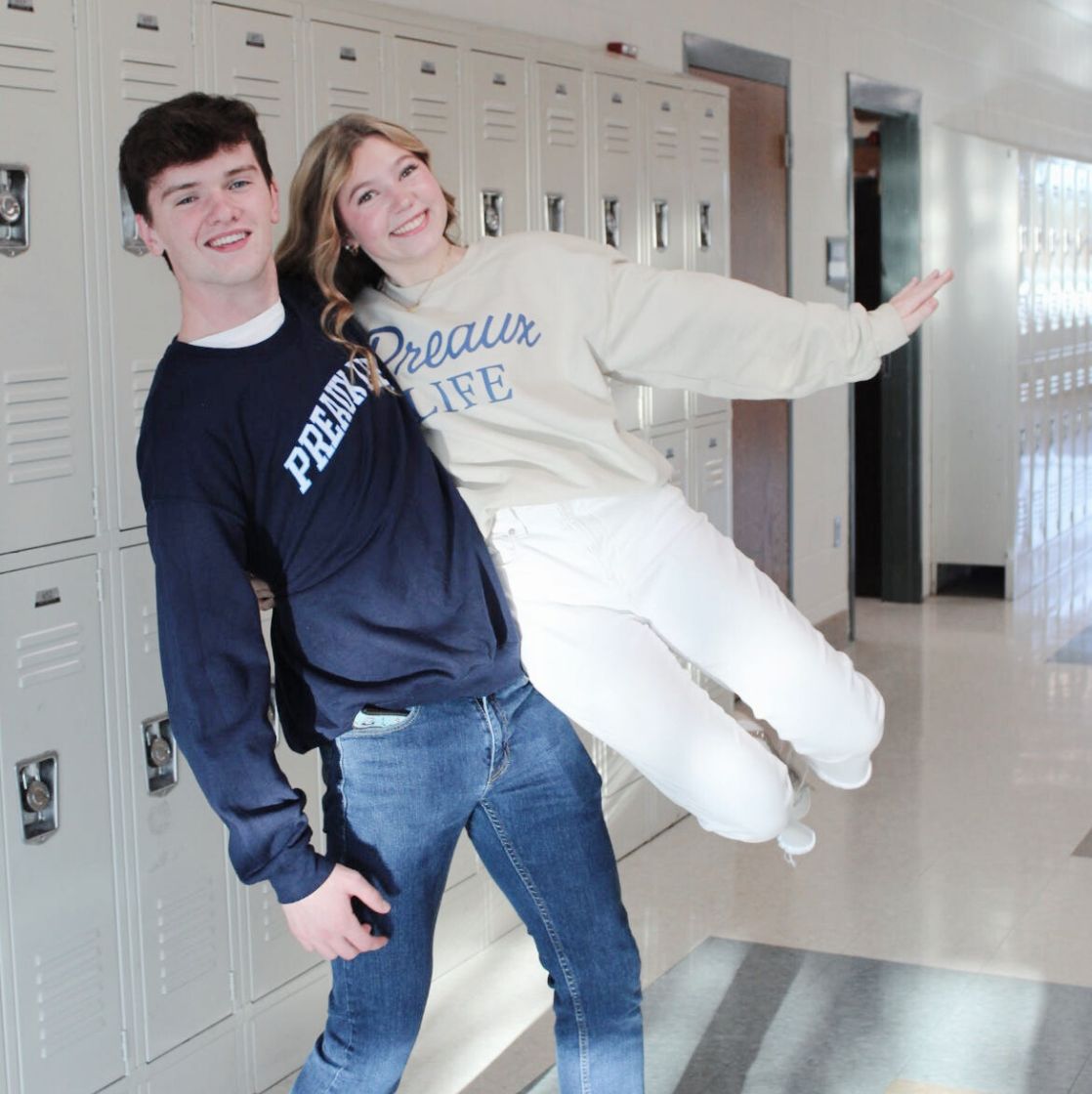 Navy Preaux Life Sweatshirt
