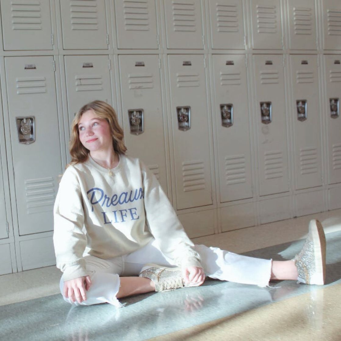 Preaux Life Beige Sweatshirt