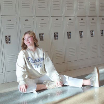 Preaux Life Beige Sweatshirt