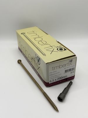 Landscape Screws 6.5 x 200mm - 50 Pieces