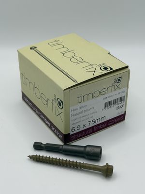 Timber Fix Plus Sleepers Screws - 6.5 x 75mm