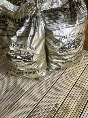 Premium Smokeless Coal - 25kg Bags - 1 Bag
