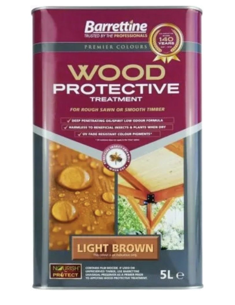 Barratine Light Brown Treatment 5LTR