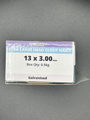 Clout Nails 13x3.0 Box