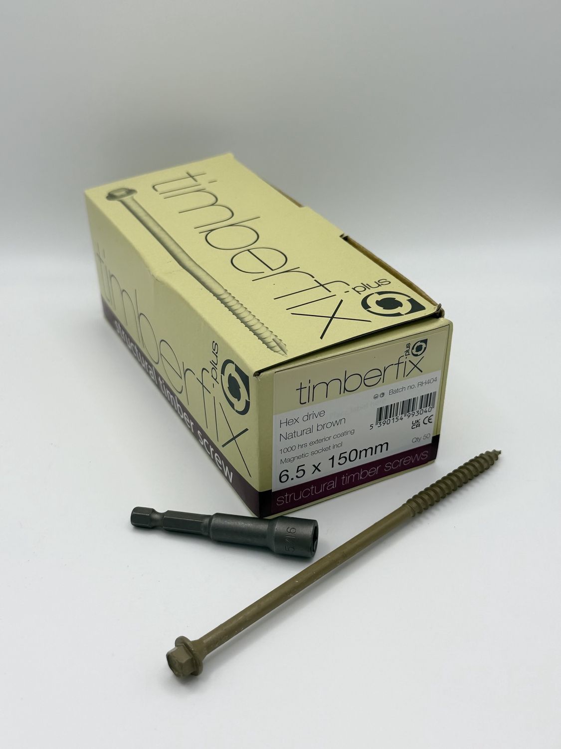 Landscape Screws 6.5 x 150mm - 50 Pieces