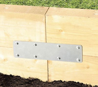 Long Internal Sleeper Straight Flat Support Plate