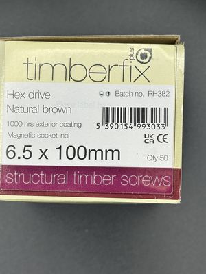 Timber Fix Plus Sleepers Screws - 6.5 x 100mm
