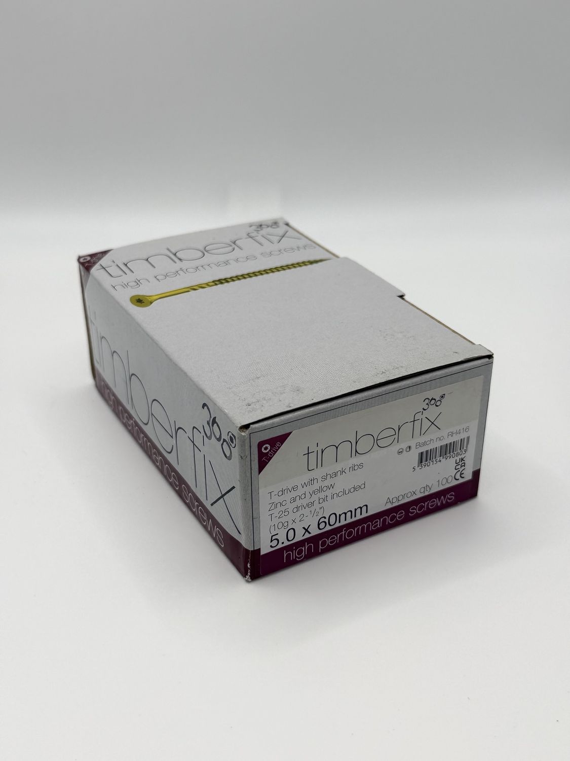 Torx Timberfix 360 Wood Screws - 5.0 x 60mm