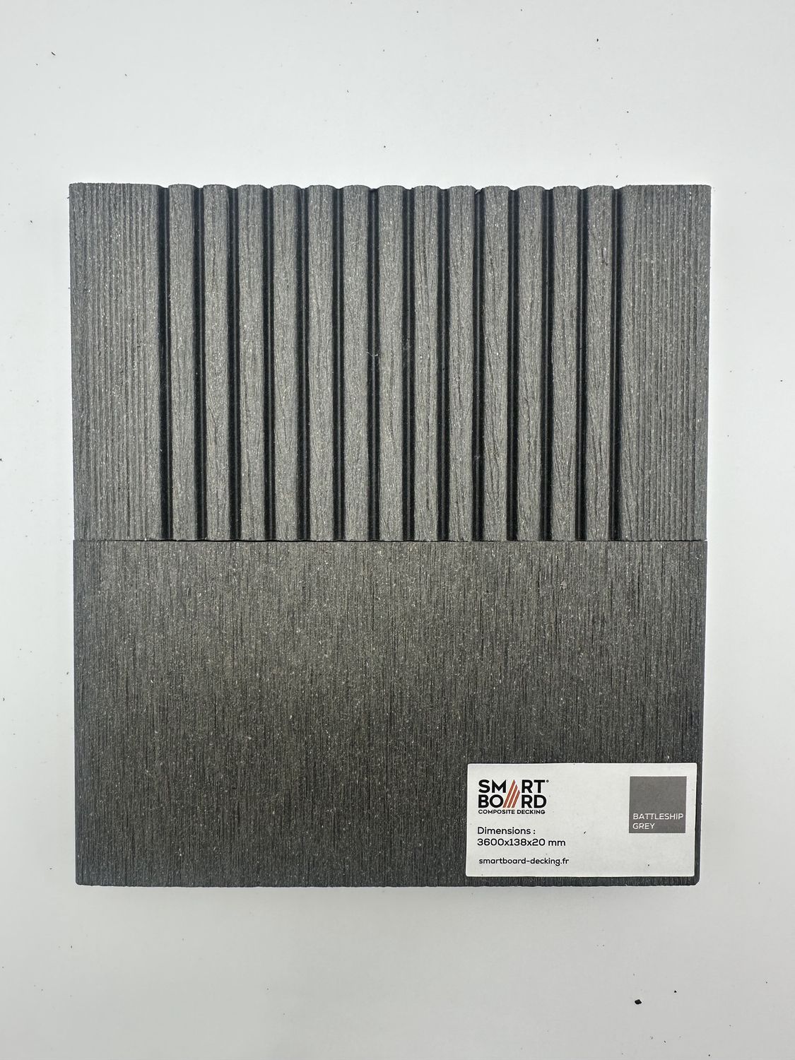 SmartBoard Composite Decking - Available in 3 Colours - Battleship Grey