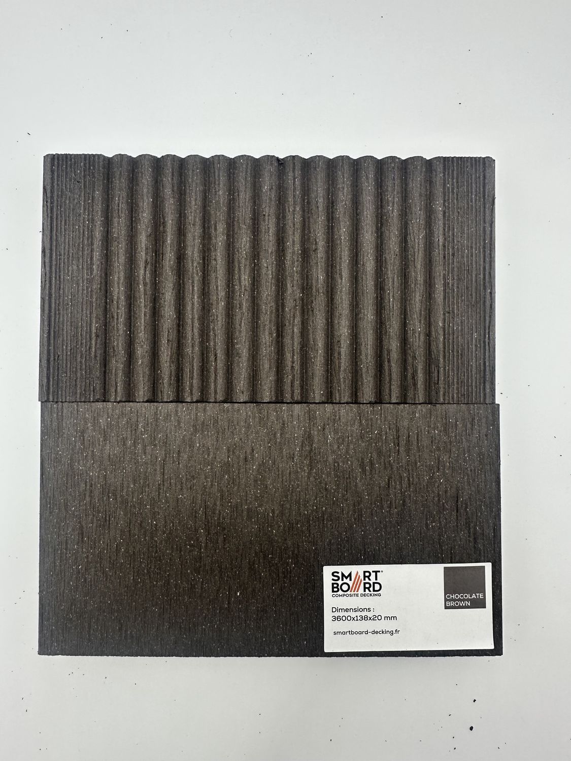 SmartBoard Composite Decking - Available in 3 Colours - Chocolate Brown