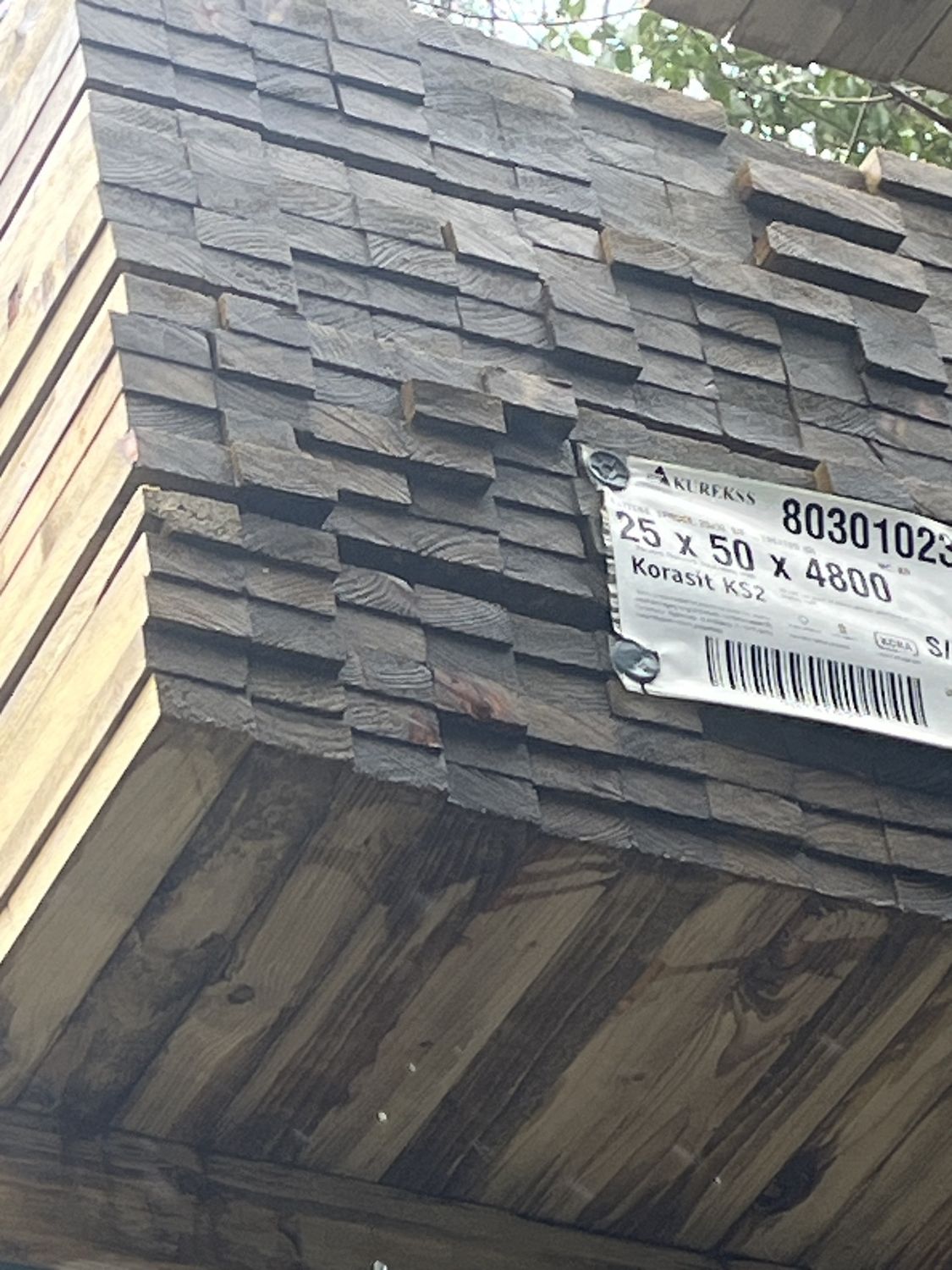 Roofing Batten 25x50x4800mm Treated