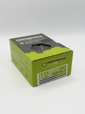 Timber Screws 5 x 100mm (100 pcs)