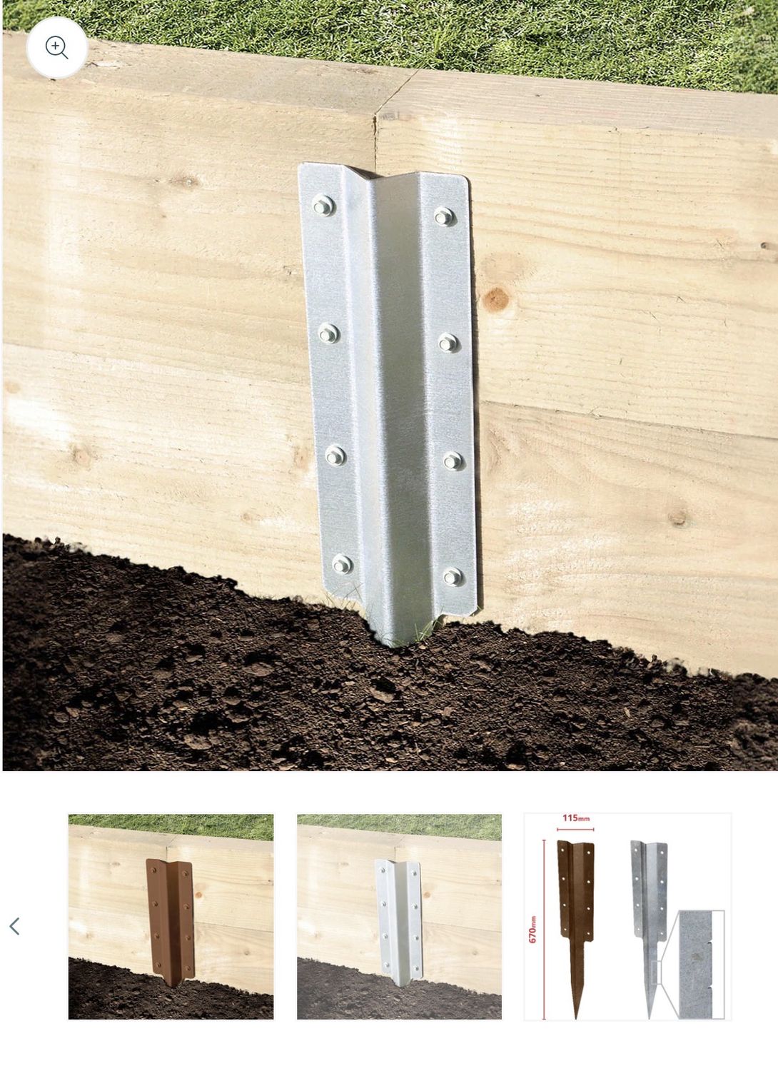 Double Sleeper Straight Support Spike