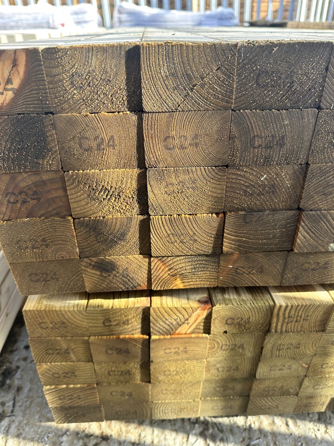 47x75 (45x70) 3.6m C24 Graded Tanalised