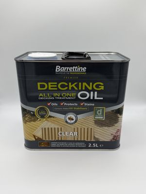 Decking ALL IN ONE OIL - Clear -  2.5L
