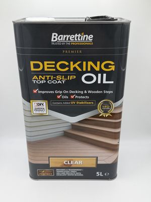 Decking ANTI-SLIP OIL - Clear - 5L