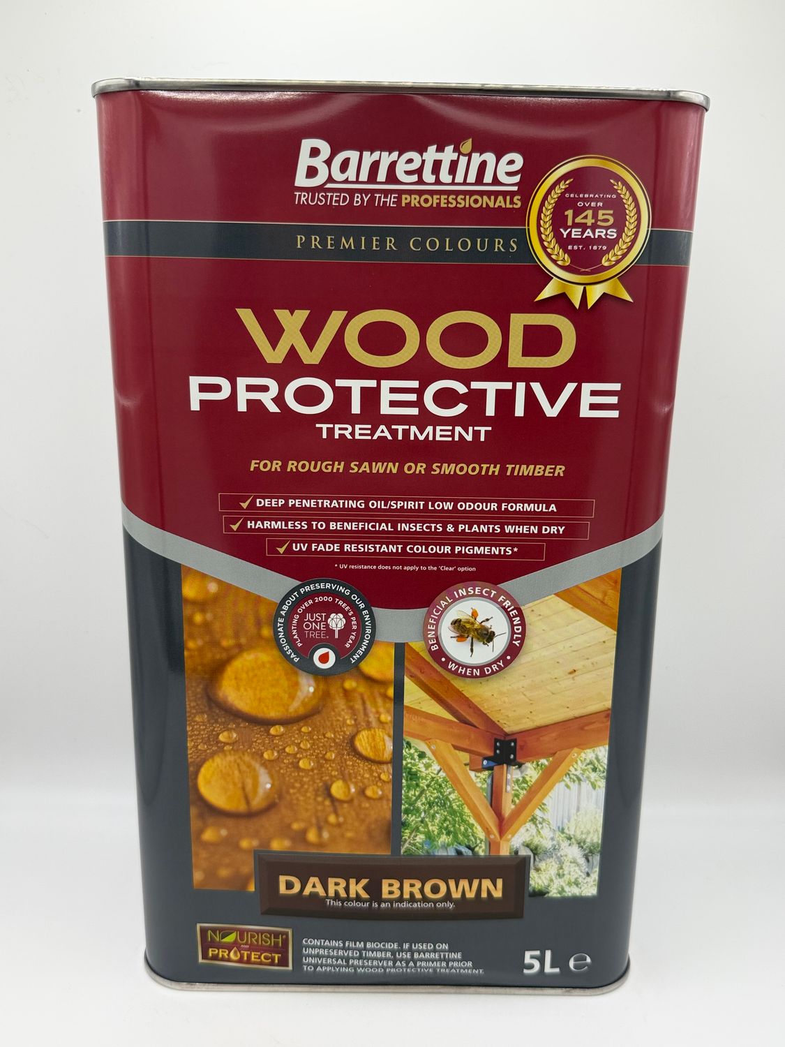 Barratine DARK BROWN Treatment 5LTR