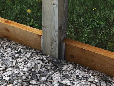 150mm 6" Gravel Board Clips